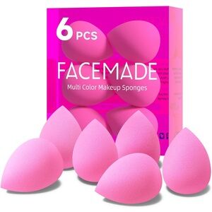6 PCS Makeup Sponges Set, Makeup Sponges for Foundation, Latex Free. NWT!